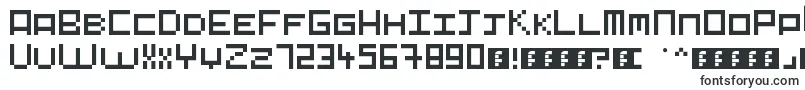 Pixelart-fontti – Fontit Google Chromelle