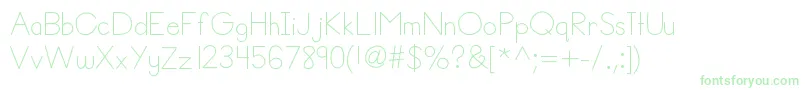 Helloannie Font – Green Fonts