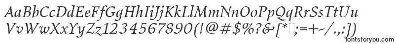 ElysiumBookItalicPlain-fontti – Fontit Adobe Acrobatille