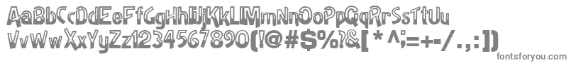 More about Badhhabit71Bold Font Badhhabit71Bold Font – Gray Fonts on White Background