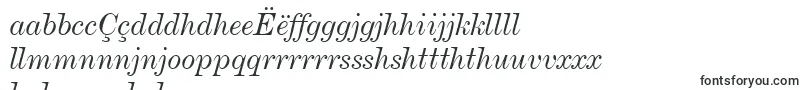 DeVinneItalicBt Font – Nyanja Fonts