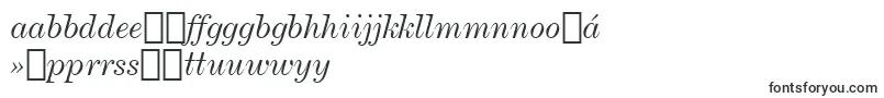 DeVinneItalicBt Font – Yoruba Fonts