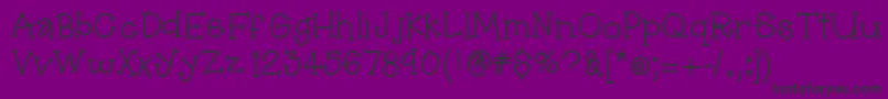 Saiba mais sobre a fonte Hellopippi Fonte Hellopippi – fontes pretas em um fundo violeta