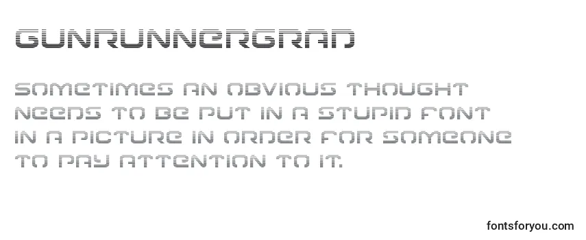 Gunrunnergrad Font