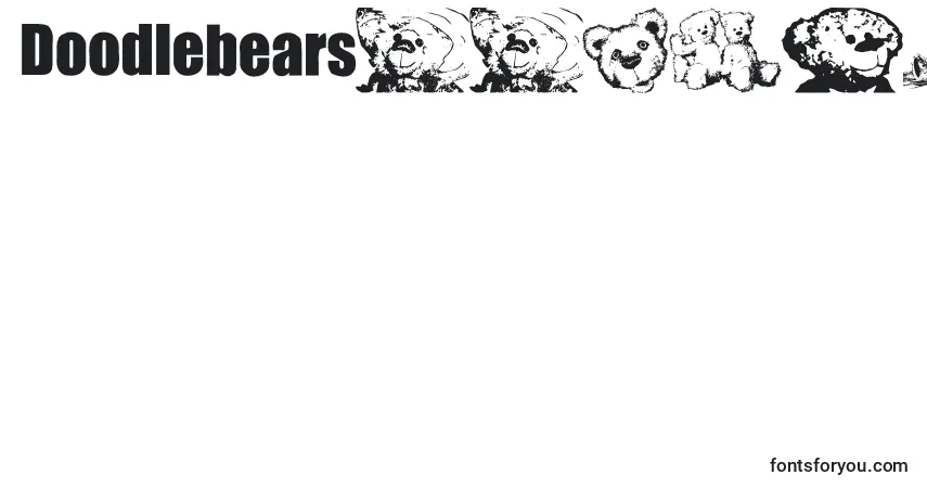 Doodlebears Font – alphabet, numbers, special characters