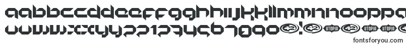 Korunishi-fontti – futuristiset fontit