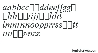 Dutch809ItalicBt font – esperanto Fonts