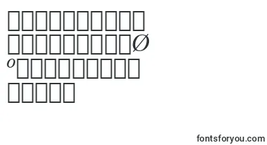 Dutch809ItalicBt font – malay Fonts