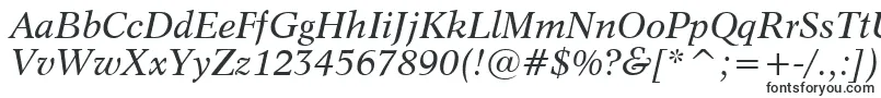 Dutch809ItalicBt-fontti – kirjafontit