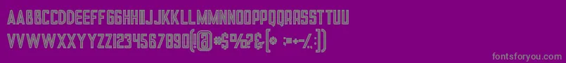 Подробнее о шрифте Tronboldinline Шрифт Tronboldinline – серые шрифты на фиолетовом фоне