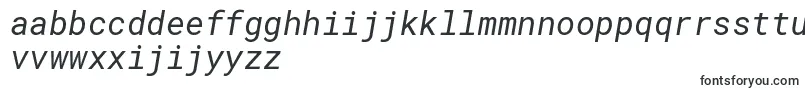 RobotomonoItalic Font – Dutch Fonts