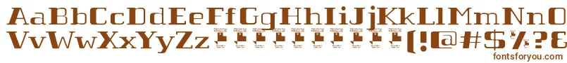 TabaibaWildPersonalUse Font – Brown Fonts