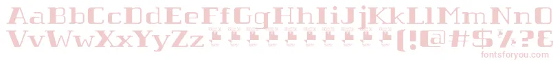 Шрифт TabaibaWildPersonalUse – розовые шрифты