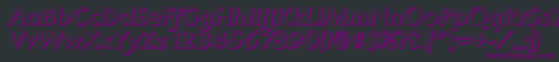 Подробнее о шрифте QuadratshadowItalic Шрифт QuadratshadowItalic – фиолетовые шрифты на чёрном фоне