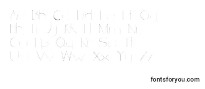LineStyleUltralight Font
