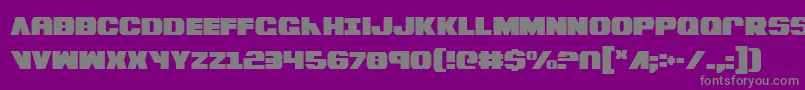 More about BummerCondensed Font BummerCondensed Font – Gray Fonts on Purple Background