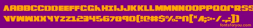 En savoir plus sur la police BummerCondensed Police BummerCondensed – polices orange sur fond violet