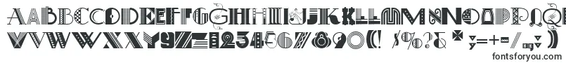 ArtDecoretta-Schriftart – Schriftarten, die mit A beginnen