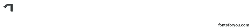 フォントOberonenbevel – フォント数字7