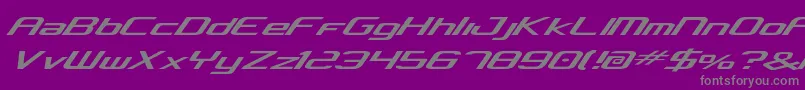 Weitere Informationen zur Concv2-Schriftart Concv2-Schriftart – Graue Schriften auf violettem Hintergrund