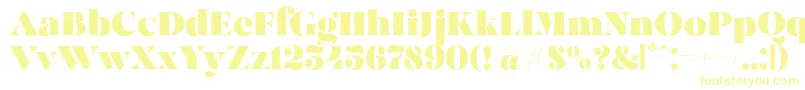 MadeBrunoPersonalUse Font – Yellow Fonts