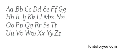 DyadisItcBookItalic-fontti