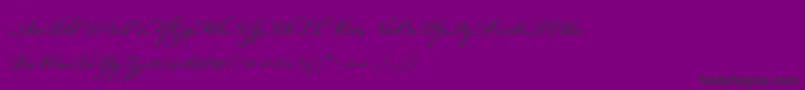 Шрифт BeautifulEs – чёрные шрифты на фиолетовом фоне