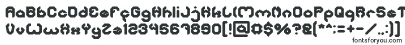 BizzareBold-fontti – Fontit iOS:lle