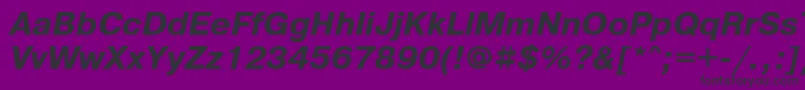 PrgCtt9 Font – Black Fonts on Purple Background