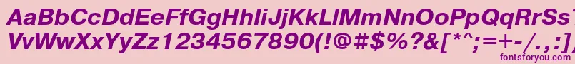 PrgCtt9 Font – Purple Fonts on Pink Background