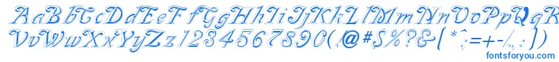 GeSilvette Font – Blue Fonts