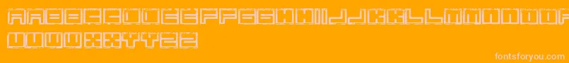More about BimErodedFreePromo Font BimErodedFreePromo Font – Pink Fonts on Orange Background