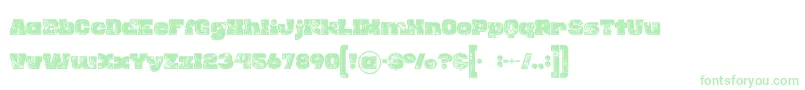 Rhinoinlinegrunge Font – Green Fonts