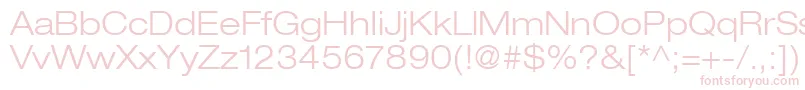 ContextRepriseLightexpSsiBold Font – Pink Fonts on White Background