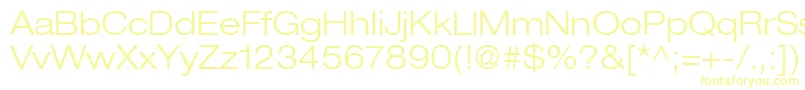 ContextRepriseLightexpSsiBold Font – Yellow Fonts