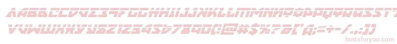 Nyetlaserital Font – Pink Fonts on White Background