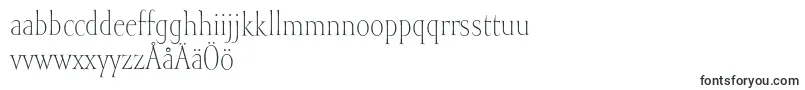 Mramorlight-fontti – ruotsin fontit