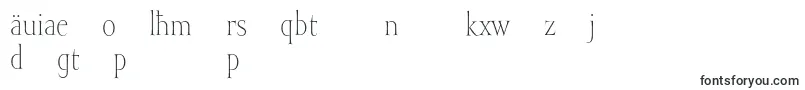 フォントMramorlight – アムハラ語の文字