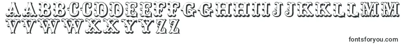 Toskanischeegyptienneinitialen-Schriftart – Retro-Schriften