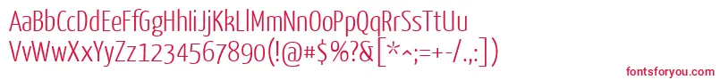 YanonekaffeesatzLight Font – Red Fonts