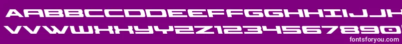 fuente Classiccobraleft – Fuentes Blancas Sobre Fondo Morado