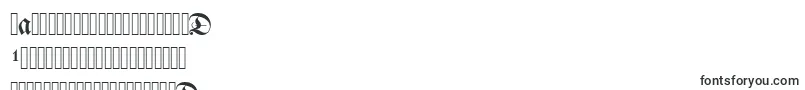 Dswalbaumfraktur Font – Kyrgyz Fonts