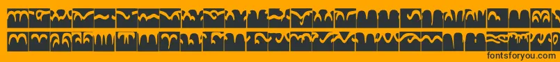 En savoir plus sur la police Codedborder Police Codedborder – polices noires sur fond orange