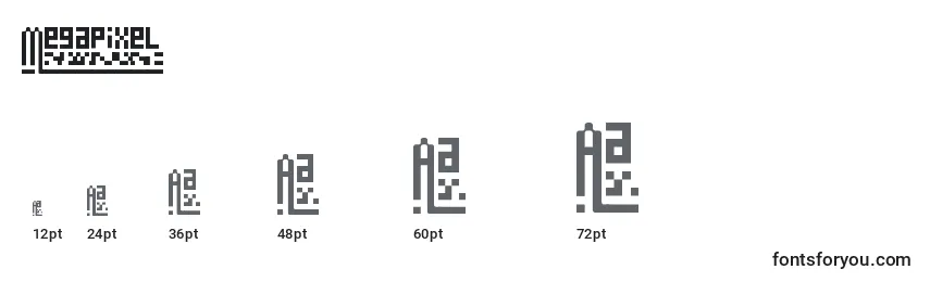 Megapixel Font Sizes