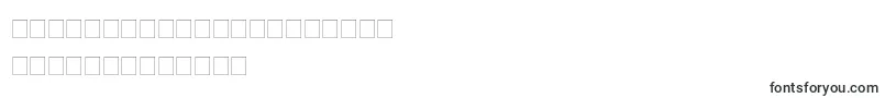 Czcionka ErbarLtBoldCondensed – malajskie czcionki
