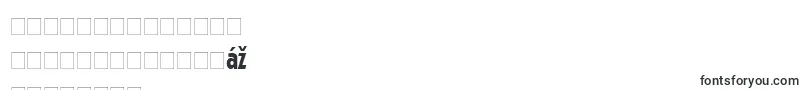 ErbarLtBoldCondensed-Schriftart – khmerische Schriften