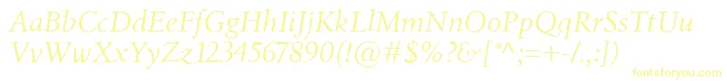 BirkaItalic Font – Yellow Fonts