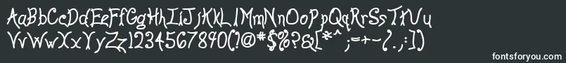 Anywb Font – White Fonts