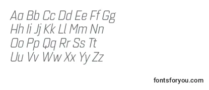 Quarcanormbookitalic Font