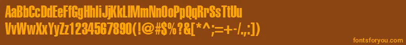 Подробнее о шрифте AglettericaextracompressedRoman Шрифт AglettericaextracompressedRoman – оранжевые шрифты на коричневом фоне
